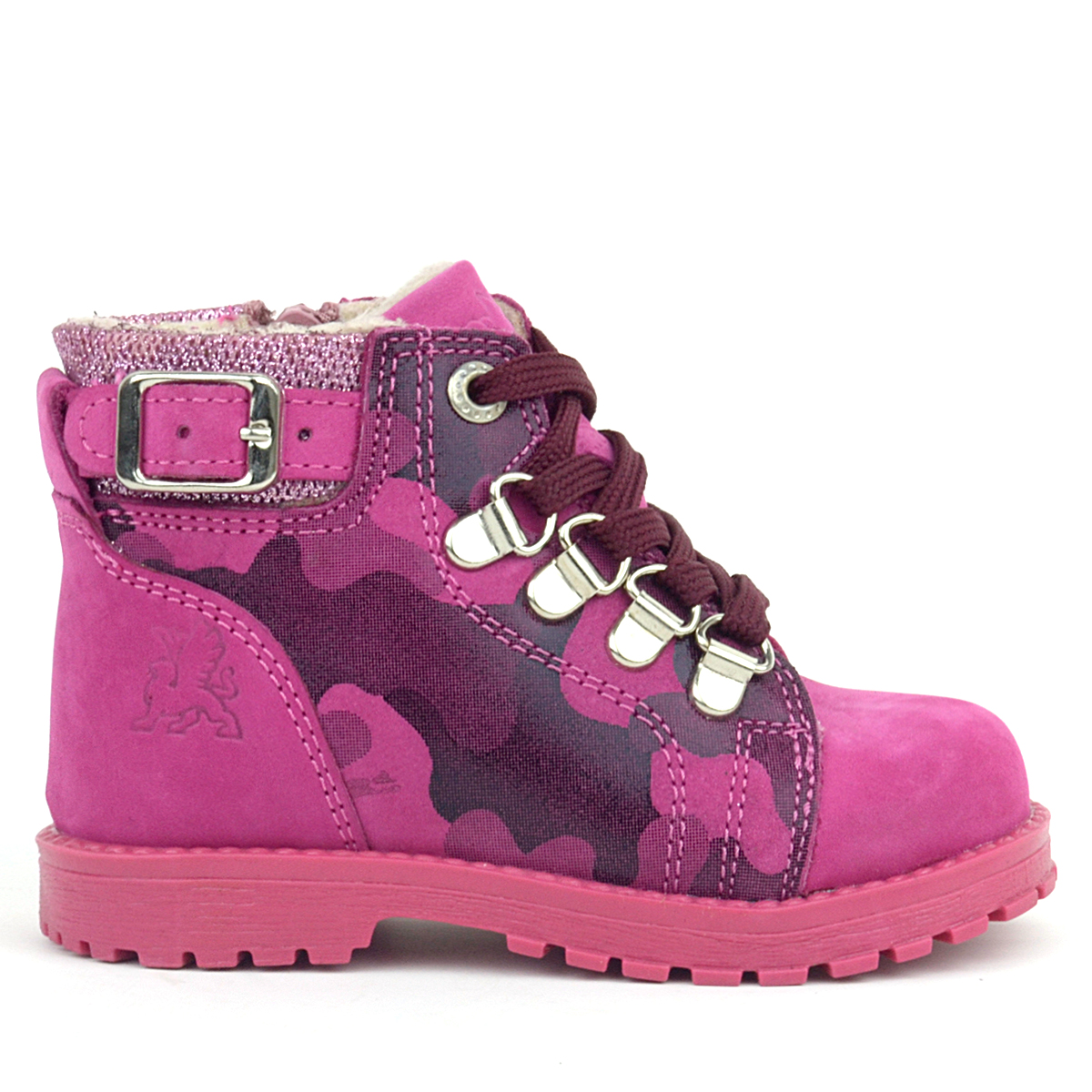 Rakerplus Griffon Hakiki Deri Pembe Kamuflaj Bebek Bot