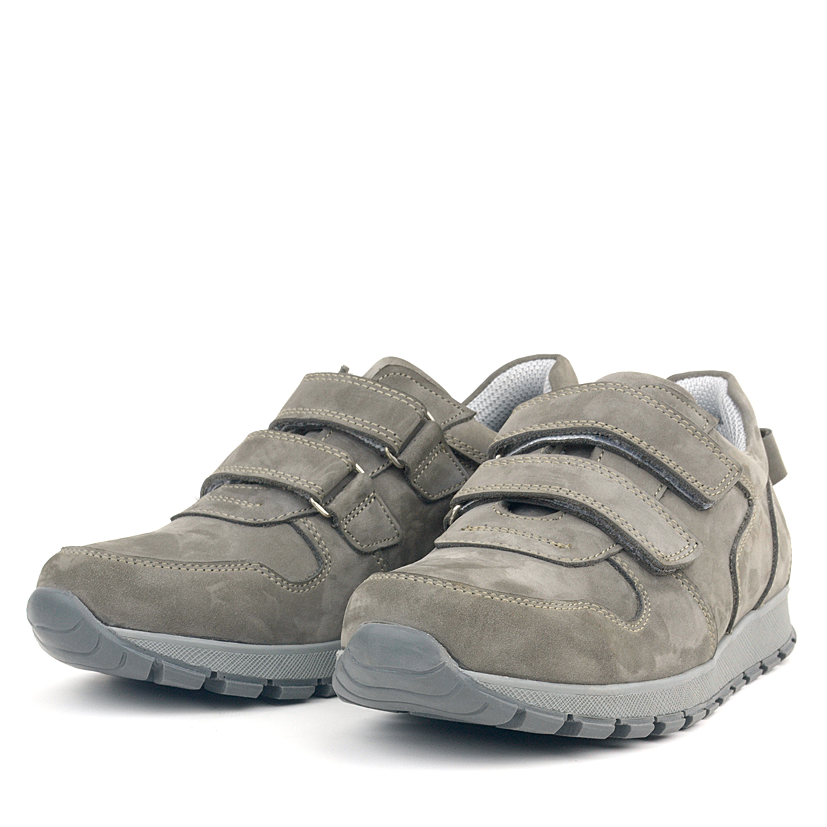 Rakerplus Hakiki Deri Gri Genç Sneakers Spor Ayakkabı